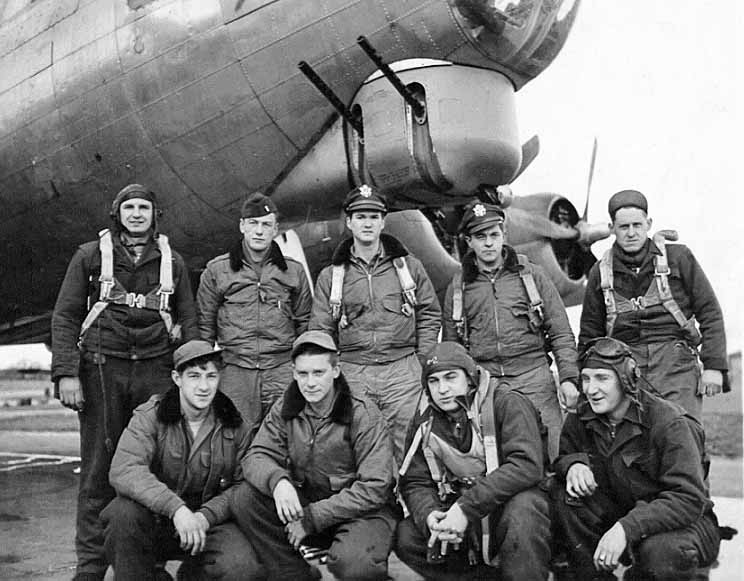 Godfrey's Crew - 602nd Squadron - February 2, 1945  
